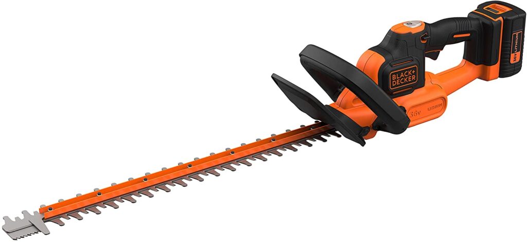 Taille-haie électrique Sans Fil Sur Perche Télescopique – Lame 40 Cm, 2 Batteries 4Ah, Portée 2,6 M - 3